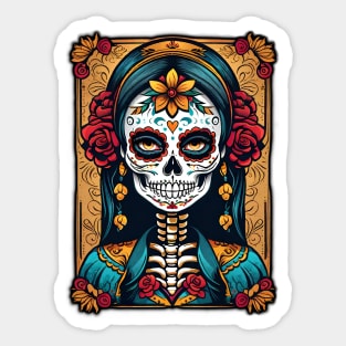 Mexican-Girl Sticker
